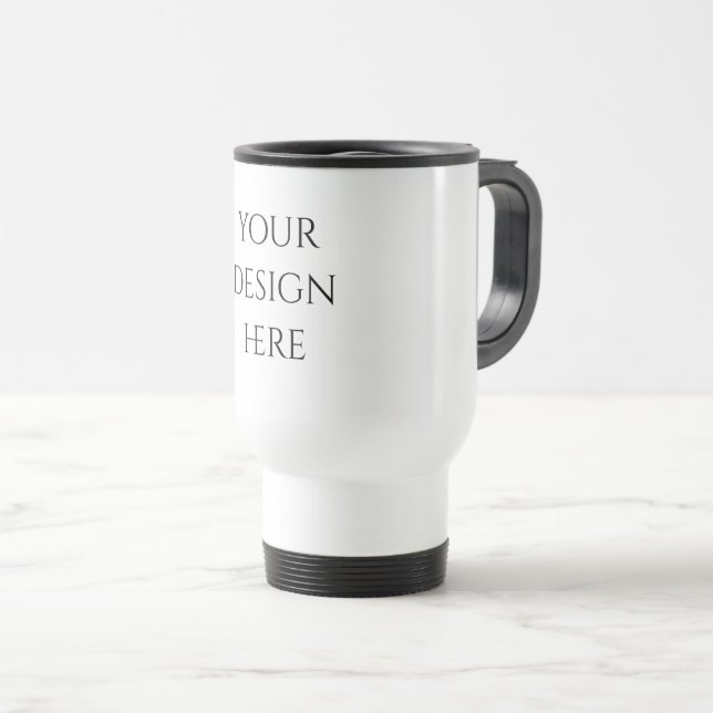Caneca Térmica Personalizar ou Customizar  (Frente Esquerda)