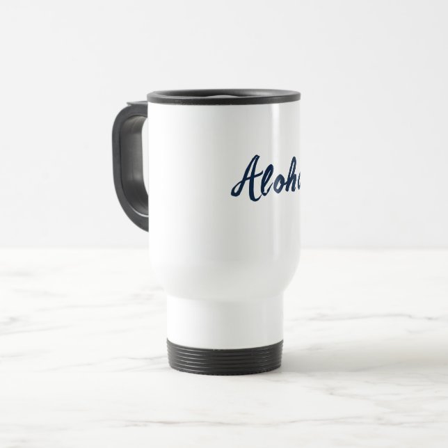 Caneca Térmica Personalizar ou personalizar (Frente Esquerda)