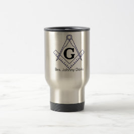 Caneca Térmica Personalize este copo de aço inoxidável maçónico