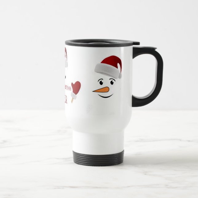 Caneca Térmica Personalize o nome da sua criança!Chocolate quente (Direita)