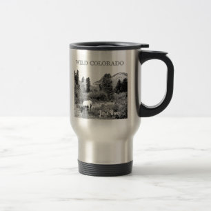 Caneca Térmica Personalize Selvagem Alce Selvagem do Colorado
