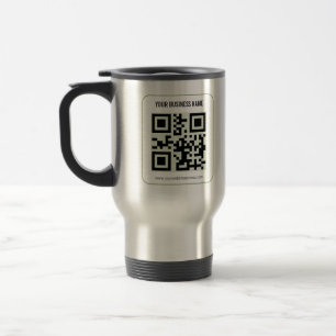 Caneca Térmica Personalize Seu Modelo de Nome de Negócio de Códig