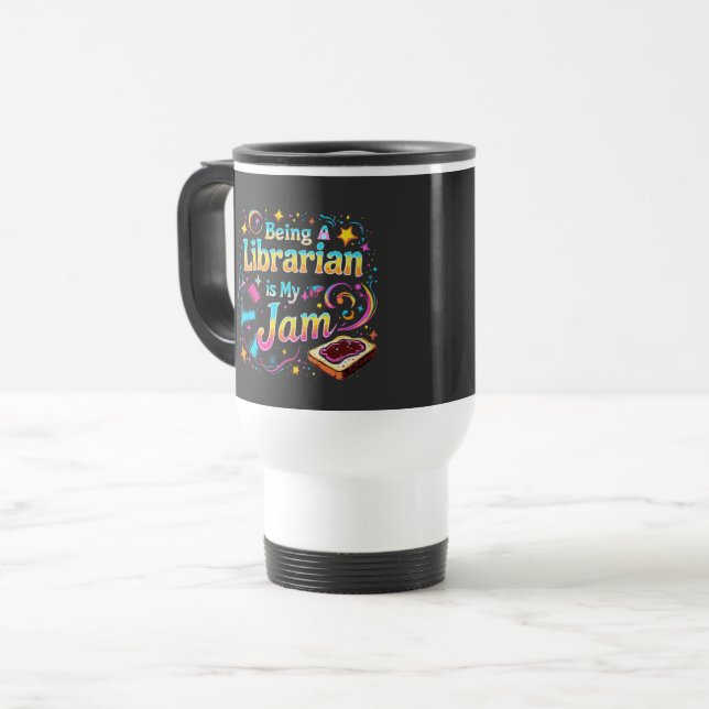 Caneca Térmica Personalized Librarian Gift (Frente Esquerda)