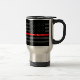 Caneca Térmica Personalizou sua linha vermelha fina conhecida