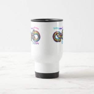 Caneca Térmica Pertencendo a cada chip - Autism Quebra-cabeça Mug