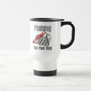 Caneca Térmica Pesca De Bluegill A Reel Nega Pescaria Grave