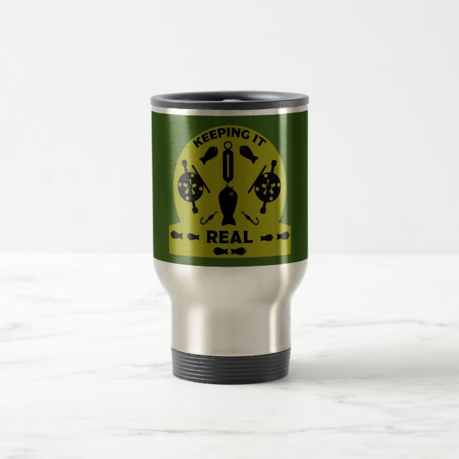 Caneca Térmica Pesca de Rio Selvagem (Centro)