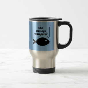 Caneca Térmica pesca do whisperer dos walleye