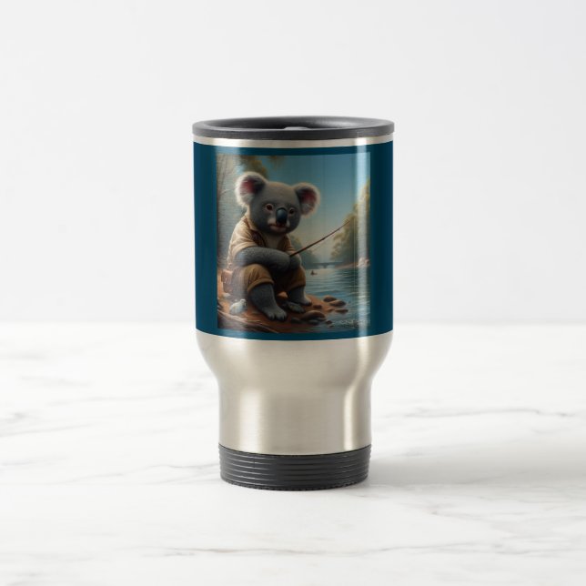 Caneca Térmica Pesca Koala (Centro)