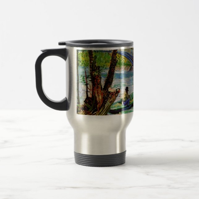 Caneca Térmica Pesca na Primavera Vincent van Gogh (Esquerda)