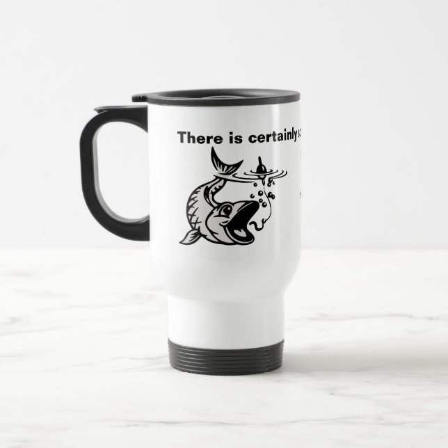 Caneca Térmica Pesca - Sensação Pacífica e Tranquila (Esquerda)