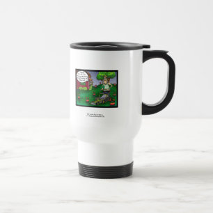 Caneca Térmica PETA e Cartoon Crabgramíneo Engraçados