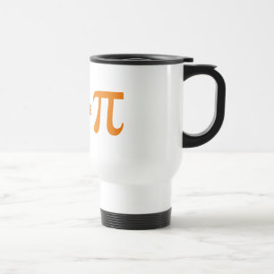 Caneca Térmica Pi/canecas feitas sob encomenda do texto torta de