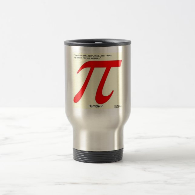 Caneca Térmica Pi R Quadrado Humilde Divertido (Centro)