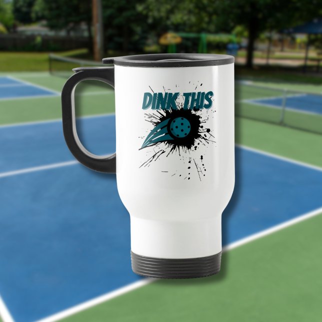Caneca Térmica Pickleball Dink Esse Pickleball Esmaga Engraçado (Criador carregado)