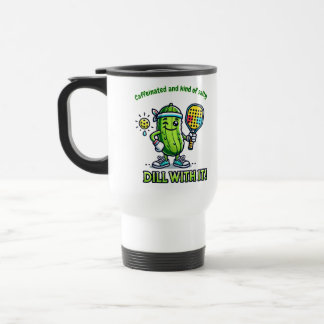 Caneca Térmica Pickleball Funny Coffee Mug Drinkware Kitchen