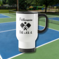 Pickleball Picklemania Dill Com Tiro Engraçado