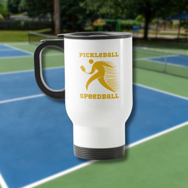 Caneca Térmica Pickleball Speedball com velocidade (Criador carregado)