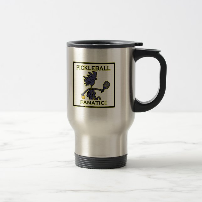 Caneca Térmica Picleball Fanático (Direita)