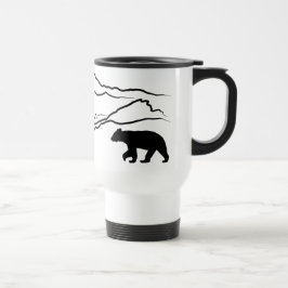 Caneca Térmica Pico do Urso Preto e Pikes