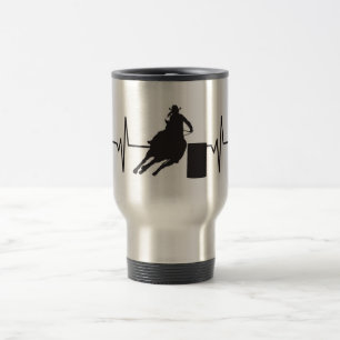 Caneca Térmica Piloto fêmea do tambor - gráfico do pulso da