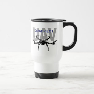Caneca Térmica Piloto quadpiloto UAV Quadcopter