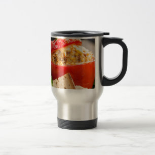 Caneca Térmica Pimentos cozidos em película com molho de carne e