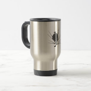 Caneca Térmica Pine cone com agulhas