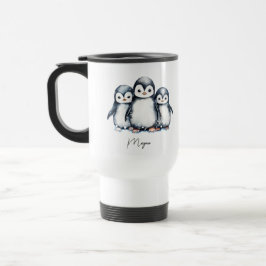 Caneca Térmica Pinguim Cute Personalizado