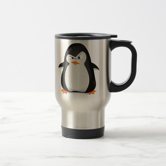 Caneca Térmica Pinguim irritado (Direita)