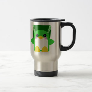 Caneca Térmica Pinguim Kawaii Noiva De Frankenstein