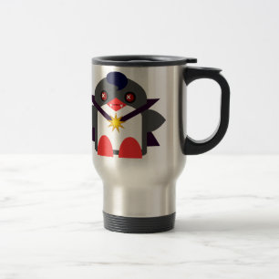 Caneca Térmica Pinguim Vampiro Kawaii