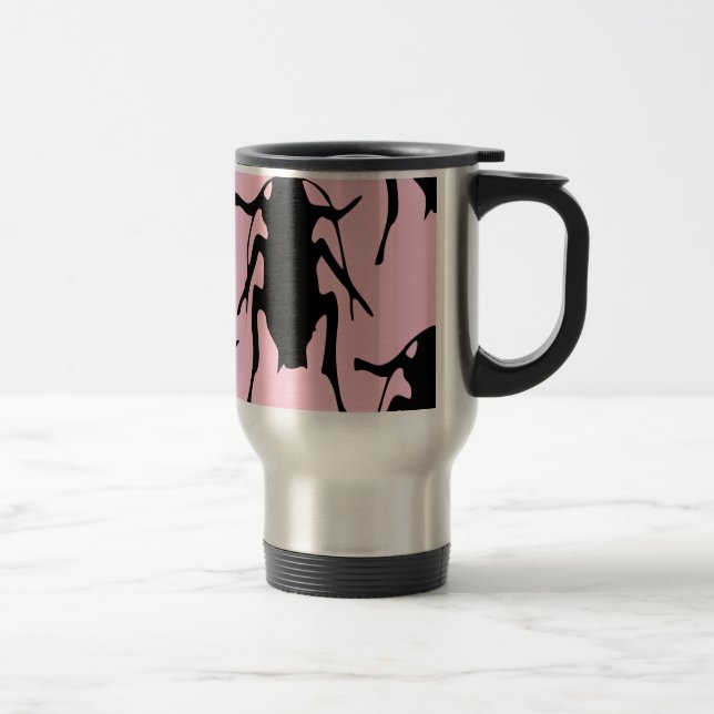 Caneca Térmica Pink Roaches (Direita)