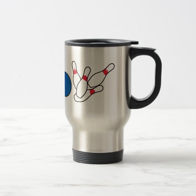 Caneca Térmica Pinos de boliche (Direita)