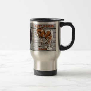 Caneca Térmica Pinte o mugsP da rocha dos cavalos