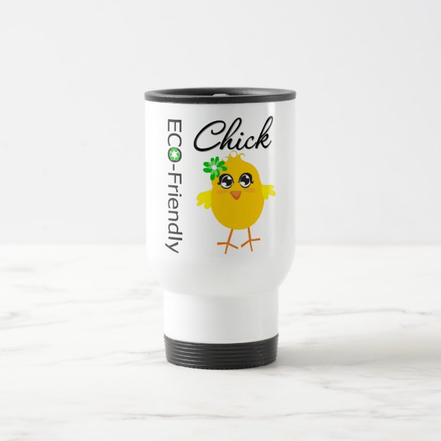 Caneca Térmica Pintinho Eco-Amigável (Centro)