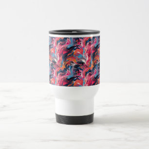 Caneca Térmica Pintura Abstrata 01