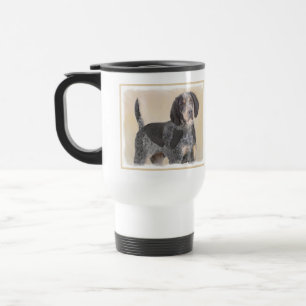 Caneca Térmica Pintura de Connhound Bluetick - Cachorro Original