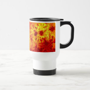 Caneca Térmica Pintura de Girassol