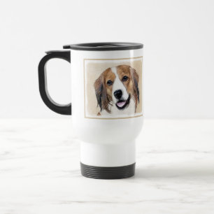 Caneca Térmica Pintura De Nederlandse Kooikerhondje - Arte De Cã