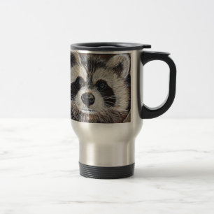 Caneca Térmica Pintura do Raccoon