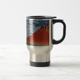 Caneca Térmica Pintura do vulcão Monte Fuji Japão
