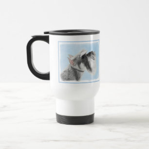 Caneca Térmica Pintura Schnauzer (Giant, Standard) - Arte Canina
