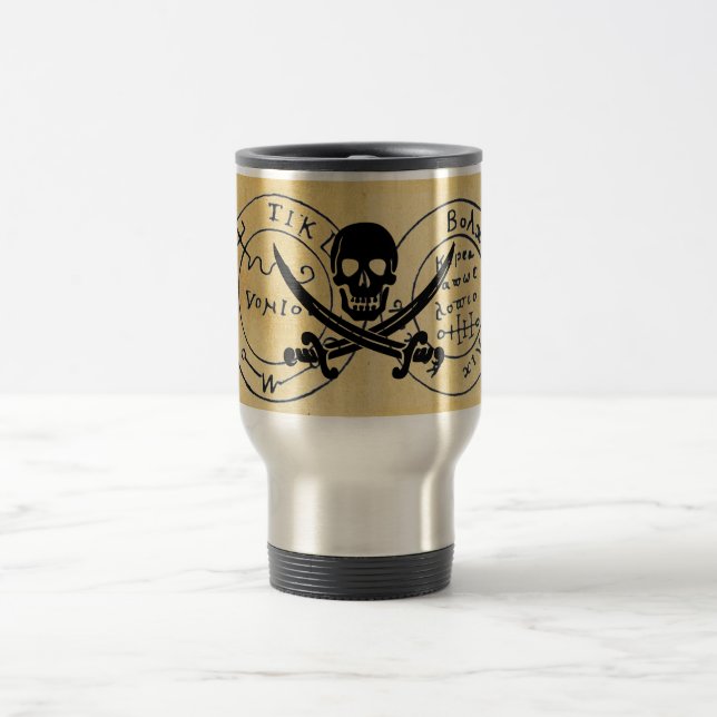 CANECA TÉRMICA PIRATAS ANTICOS MAPA DE TRATAMENTO, CRÂNIA E MADEI (Centro)