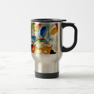Caneca Térmica PixDezines Kandinsky 1913 Batalha Naval Improv 31