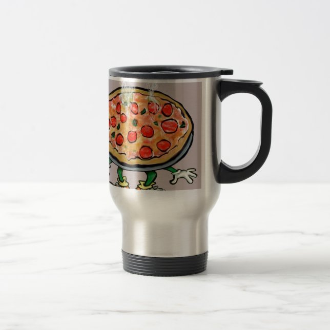Caneca Térmica Pizza (Direita)