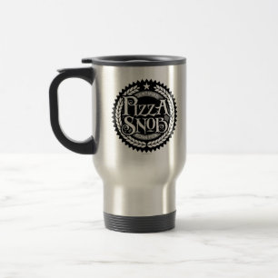 Caneca Térmica Pizza Snob - amante de pizza engraçado
