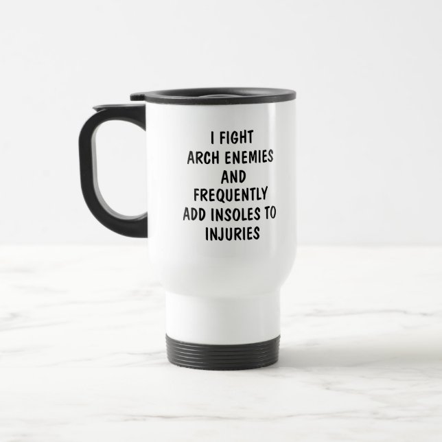 Caneca Térmica Pôdiatra, Presente Para Podiatra, Pé-Doutor Gift, (Esquerda)