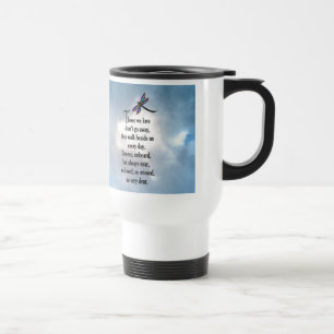 Caneca Térmica Poema "assim amado" da libélula