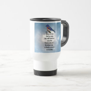 Caneca Térmica Poema "assim amado" do Bluebird